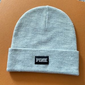 PINK winter beanie.